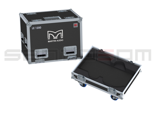 Santosom Monitor Flight Case PRO, 2x Martin LE1200