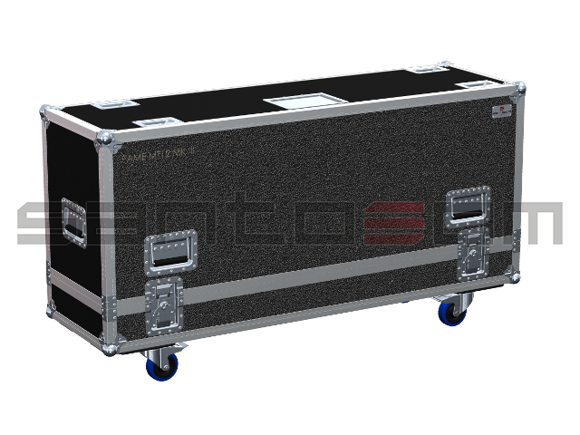 Santosom Monitor Flight case, 4x Fame MT12 MKIII