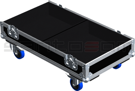 Santosom Monitor Flight case, 2x RCF NX M15-A