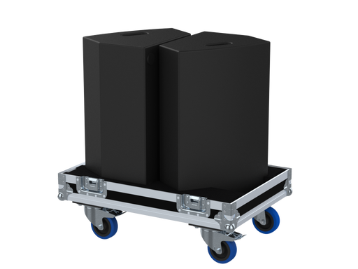 Santosom Cabinet Flight Case PRO, 2x Funktion-One PSM12