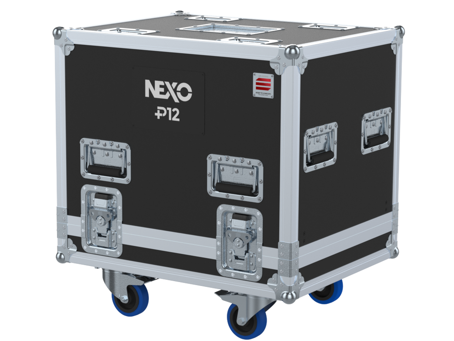 Santosom Cabinet Flight case PRO, 2x NEXO P12