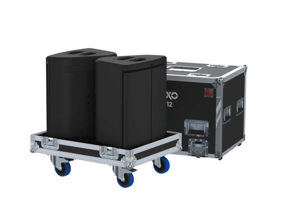 Santosom Cabinet Flight case PRO, 2x NEXO P12
