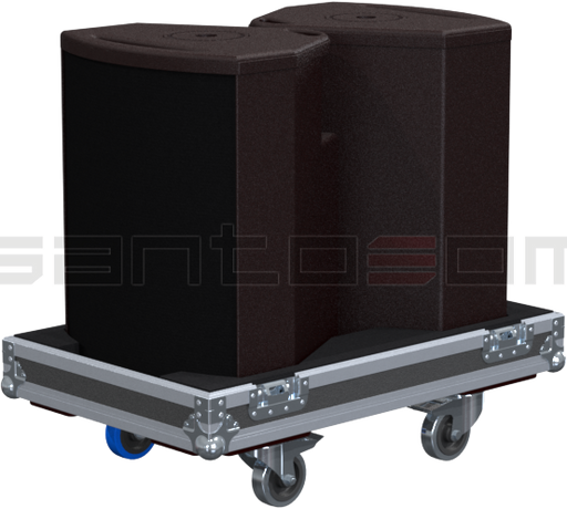 Santosom Monitor Flight case PRO, 2x L-Acoustics 115XT HiQ