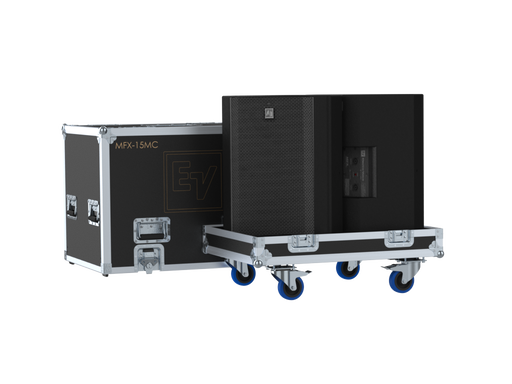Santosom Monitor Flight case PRO, 2x Electro-Voice MFX-15MC