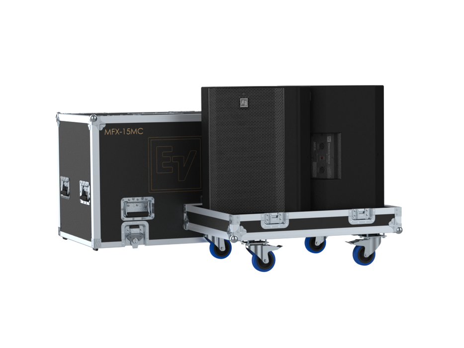 Santosom Monitor Flight case PRO, 2x Electro-Voice MFX-15MC