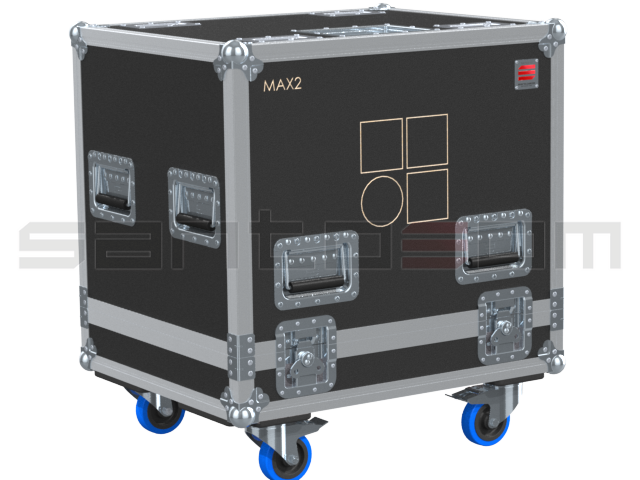 Santosom Monitor Flight case PRO, 2x D&B MAX2