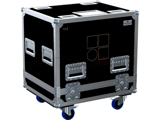 Santosom Monitor Flight case PRO, 2x D&B M4