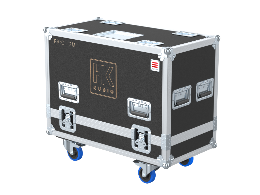 Santosom Monitor Flight case PRO, 2x HK Audio Pro12M