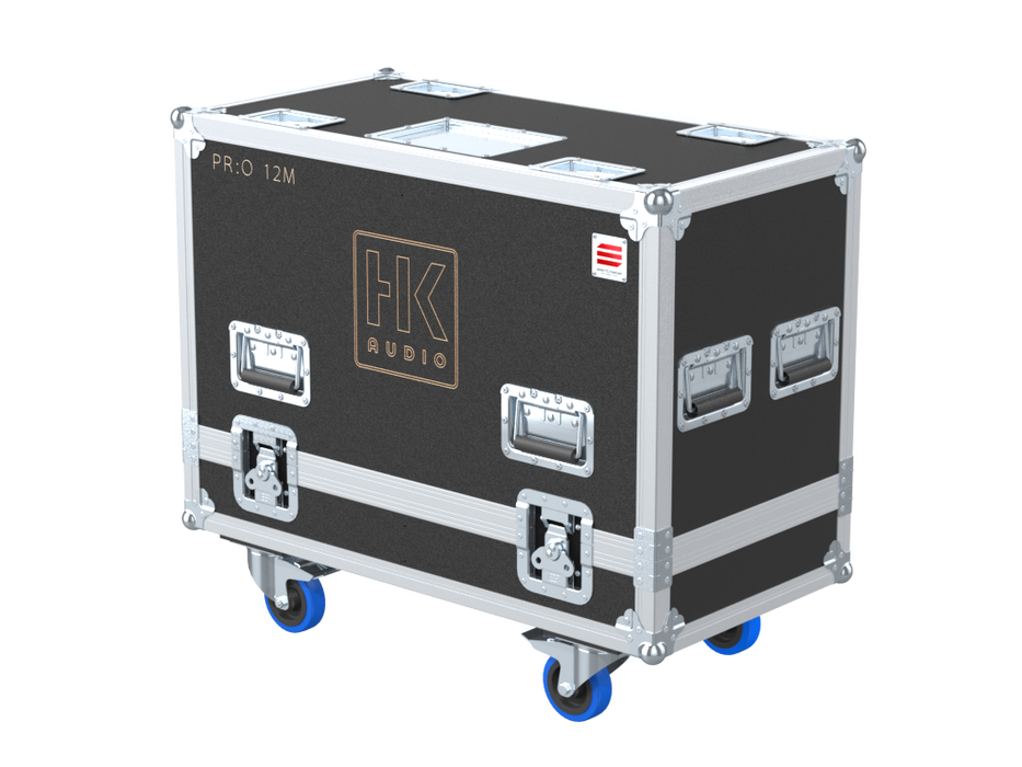 Santosom Monitor Flight case PRO, 2x HK Audio Pro12M
