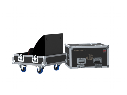 Santosom Monitor Flight case PRO, 2x DB Technologies Flexsys FMX12