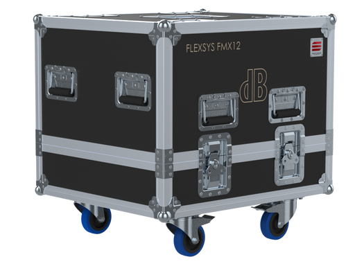 Santosom Monitor Flight case PRO, 2x DB Technologies Flexsys FMX12