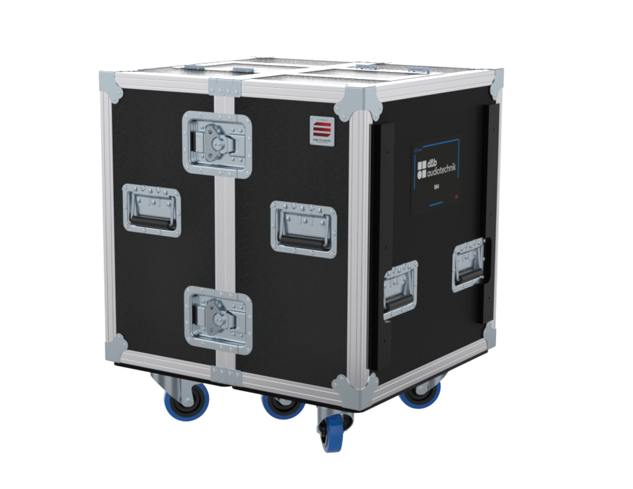 Santosom Flight case PRO-1M, 2x D&B M4
