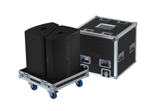 Santosom Flight case PRO, 2x Martin Audio XE300