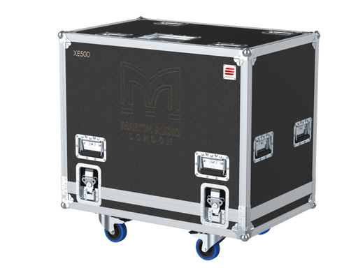 Santosom Flight case PRO, 2x Martin Audio XE500