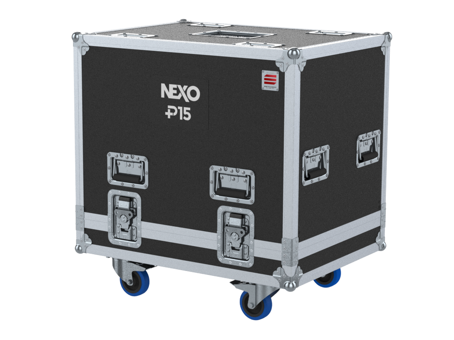 Santosom Cabinet Flight case PRO, 2x NEXO P15