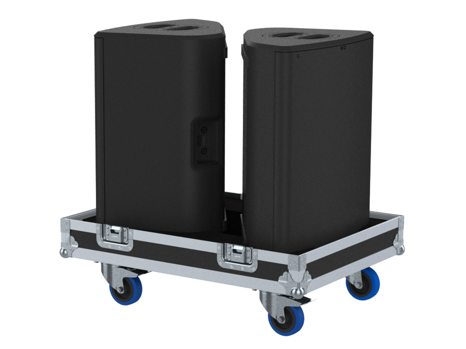 Santosom Cabinet Flight case PRO, 2x NEXO P15