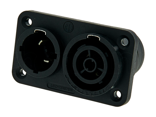 NEUTRIK Powercon True1 plug panel 16A (IN-Out) Neutrik