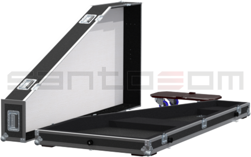 Santosom Orchestra Flight Case, Cravo Italiano W1850xD800xH230mm