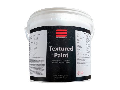 ADAM HALL HARDWARE Watertex Texture Paint Black (5L)