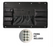 PLASTIC CASES ACCESSORY LID Panel With ORGANIZED POUCHES for 7630 & 7641