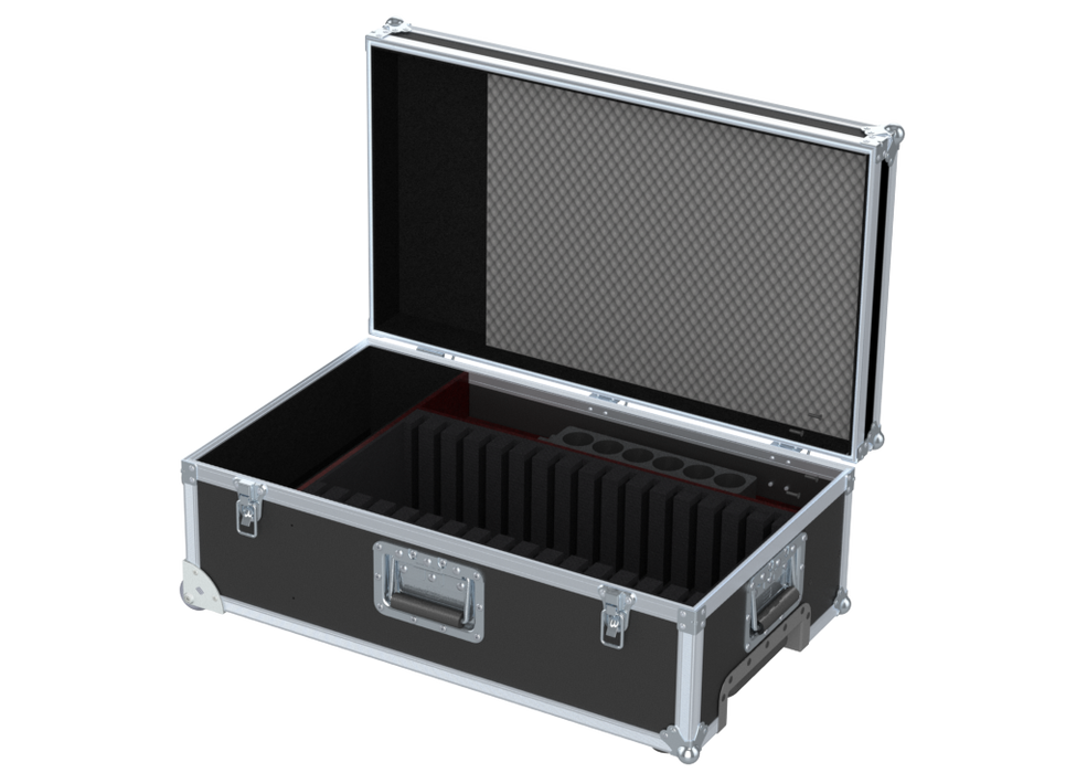 Santosom Flight case, 16x Tablets (250x170x10) w/power