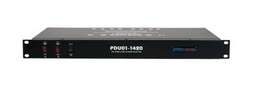 Penn 1U Rack Mounting PDU with Surge Protection & EMI Filter
