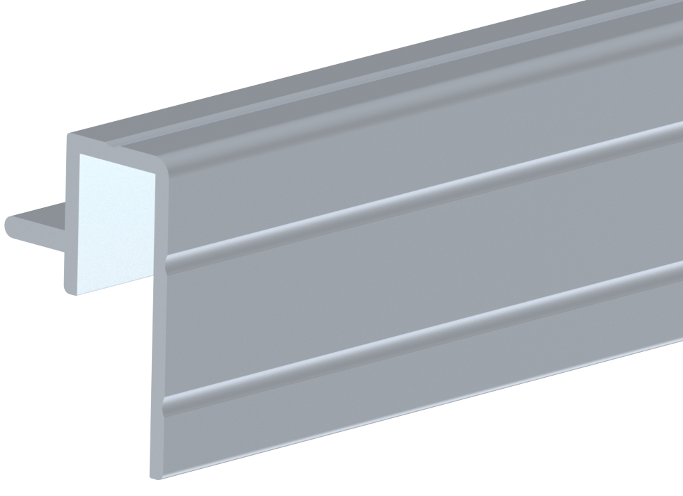 HARDWARE Aluminium Top Edge 10mm X-BOX
