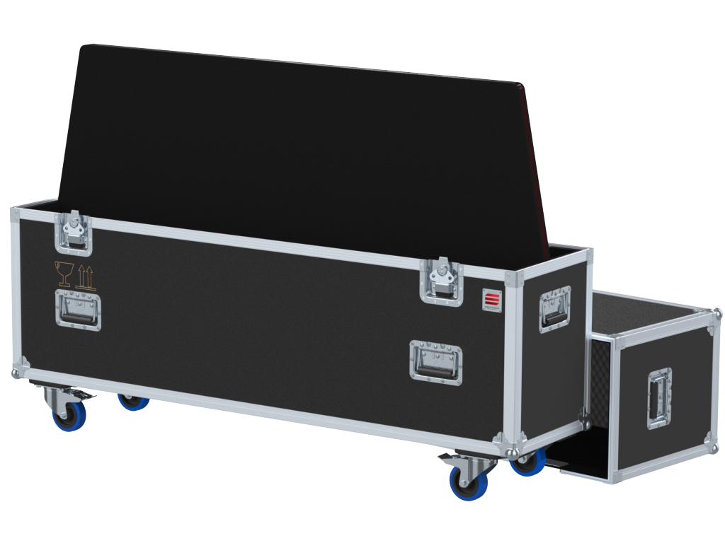 Santosom Display Flight case PRO, 1-2 Screen 60" (152x14x87 UID)