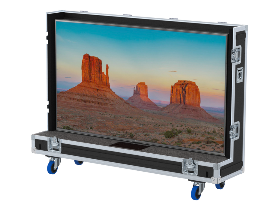 Santosom Display Flight case PRO, 1 Screen Lift 65" (157x14x98cm UID)