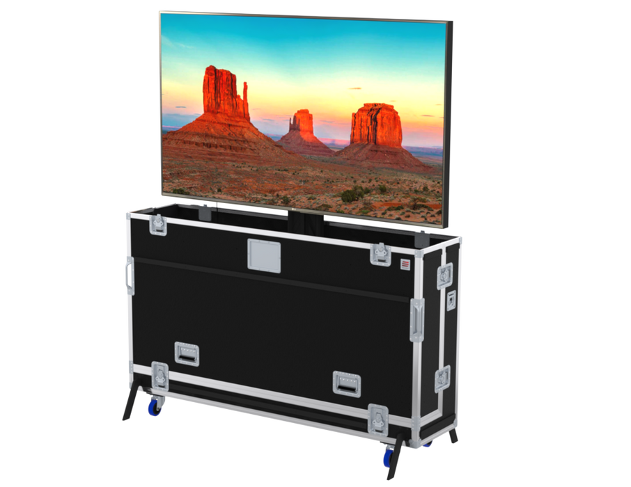 SANTOSOM Display Flight case PRO, 1x Plasma Lift 85"