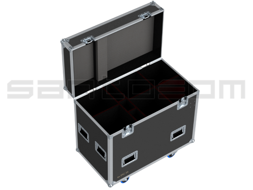 Santosom Projector Flight case PRO, 6x ETC S4 19º-26º (275x250x760)