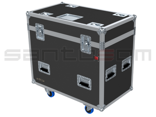 Santosom Projector Flight case PRO, 6x ETC S4 19º-26º (275x250x760)
