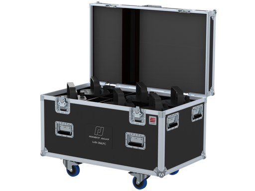 Santosom Projector Flight case PRO, 6x Robert Juliat LUTIN 306LPC