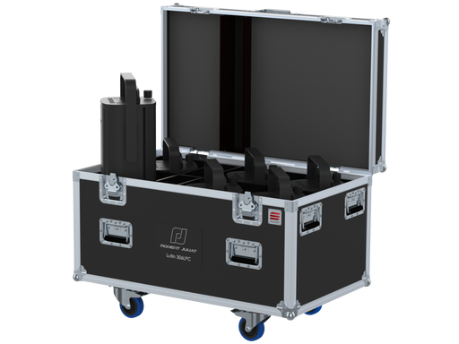 Santosom Projector Flight case PRO, 6x Robert Juliat LUTIN 306LPC