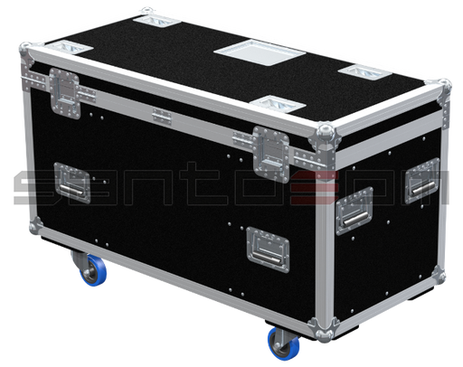 Santosom Projector Flight case PRO, 9x Showtec Sunstrip Active