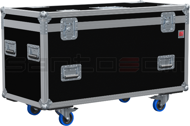 Santosom Projector Flight case PRO, 9x Showtec Sunstrip/Pixel Track 42200