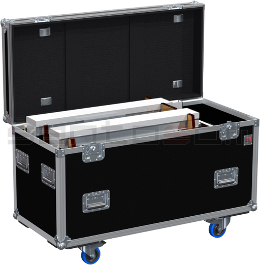 Santosom Projector Flight case PRO, 9x Showtec Sunstrip/Pixel Track 42200