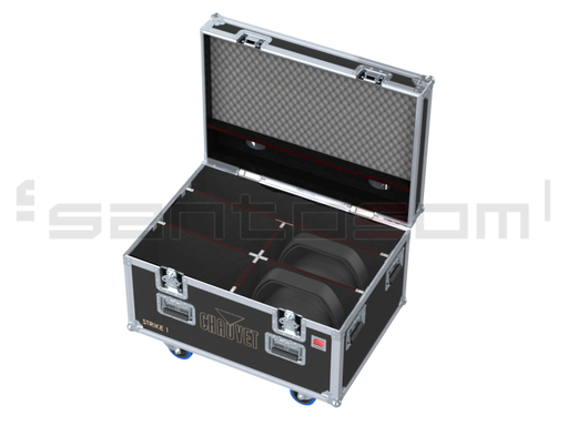Santosom Projector Flightcase PRO, 4x CHAUVET STRIKE1