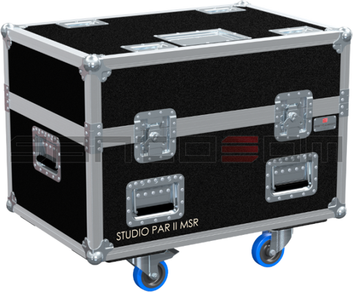 Santosom Projector Flight case PRO, 6x Varytec Studio Par II MSR 575