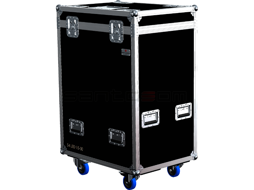 Santosom Projector  Flight case PRO, 4x ETC S4 Series (27x25x95 UID)