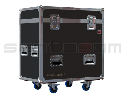 Santosom Projector Flight case PRO, 6x ETC S4 Series 2