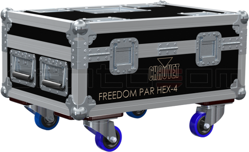 Santosom Projector Flight case PRO, 8x Chauvet Freedom Par Hex-4 / Quad-4