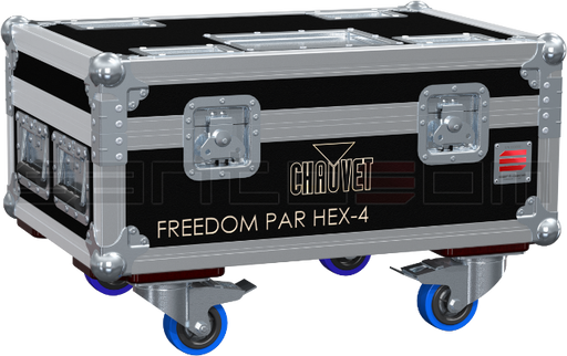 Santosom Projector Flight case PRO, 8x Chauvet Freedom Par Hex-4 / Quad-4