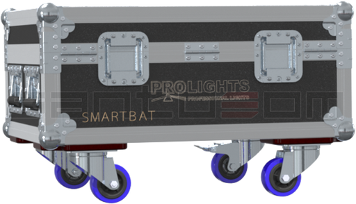 Santosom Projector Flight Case PRO, 6x ProLights Smartbats + WifiBox