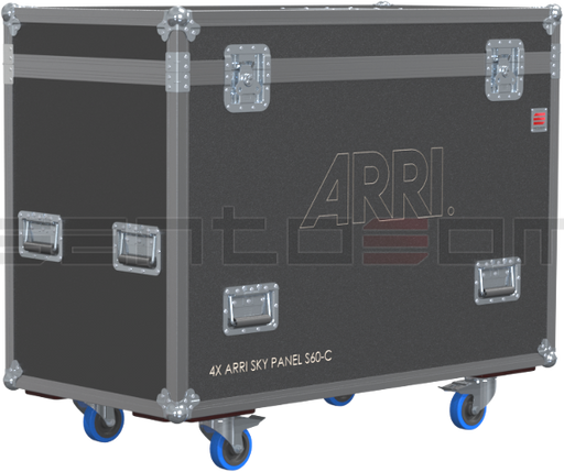 Santosom Projector Flight case, 4x ARRI Sky Panel S60-C + PSU + Access.