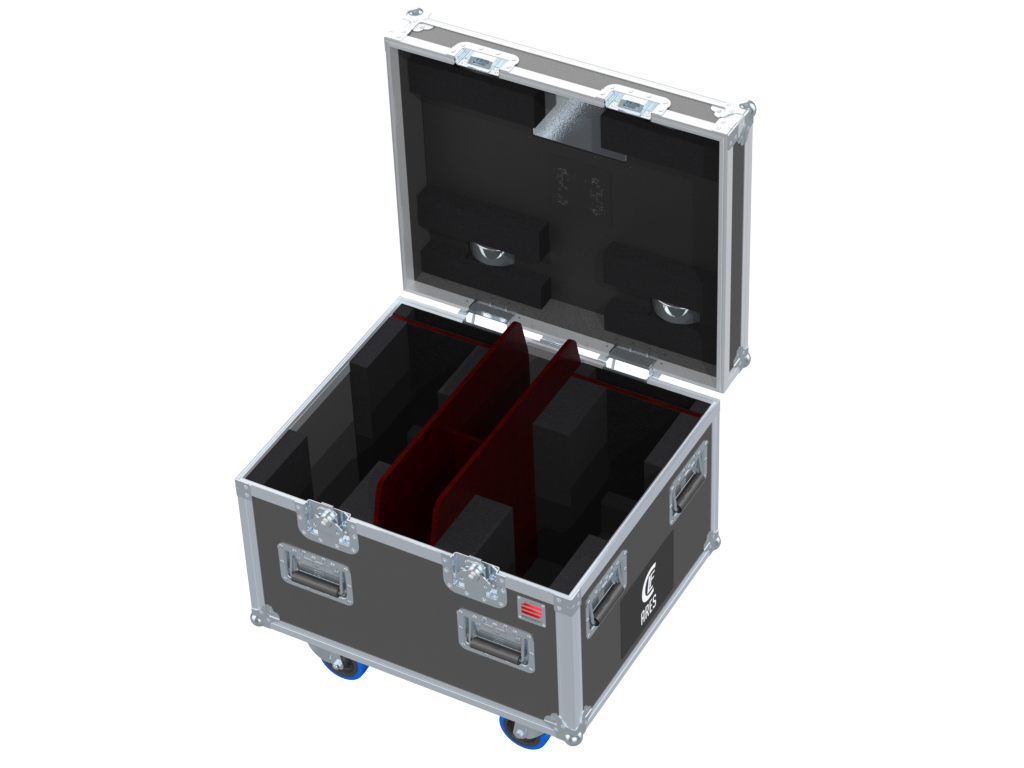 Santosom Projector Flight case PRO, 2x CLF ARES