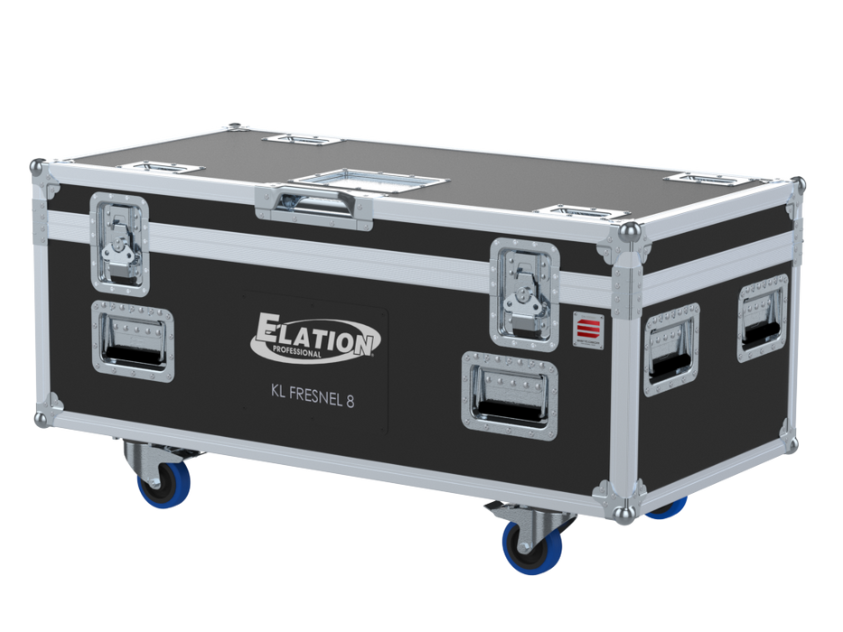 Santosom Projector Flight Case PRO, 4x ELATION KL FRESNEL 8