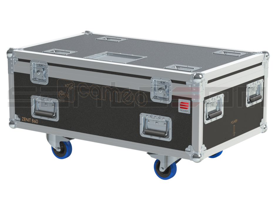 Santosom Projector Flight Case Pro, 6x Cameo Zenit B60