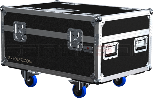 Santosom Projector Flight Case PRO, 8x Leding SolarZoom RGBW