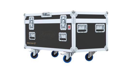 Santosom Projector Flight Case, 8x Elation Arena Zoom Q7